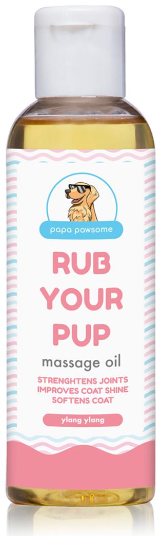 

Papa Pawesome Rub Your Pup Massage Oil for Pet Dogs (100 ml)