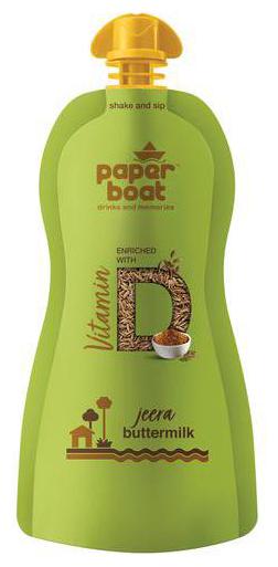 

Paper Boat Jeera Butter Milk Chaas - Enriched With Vitamin D 250 ml