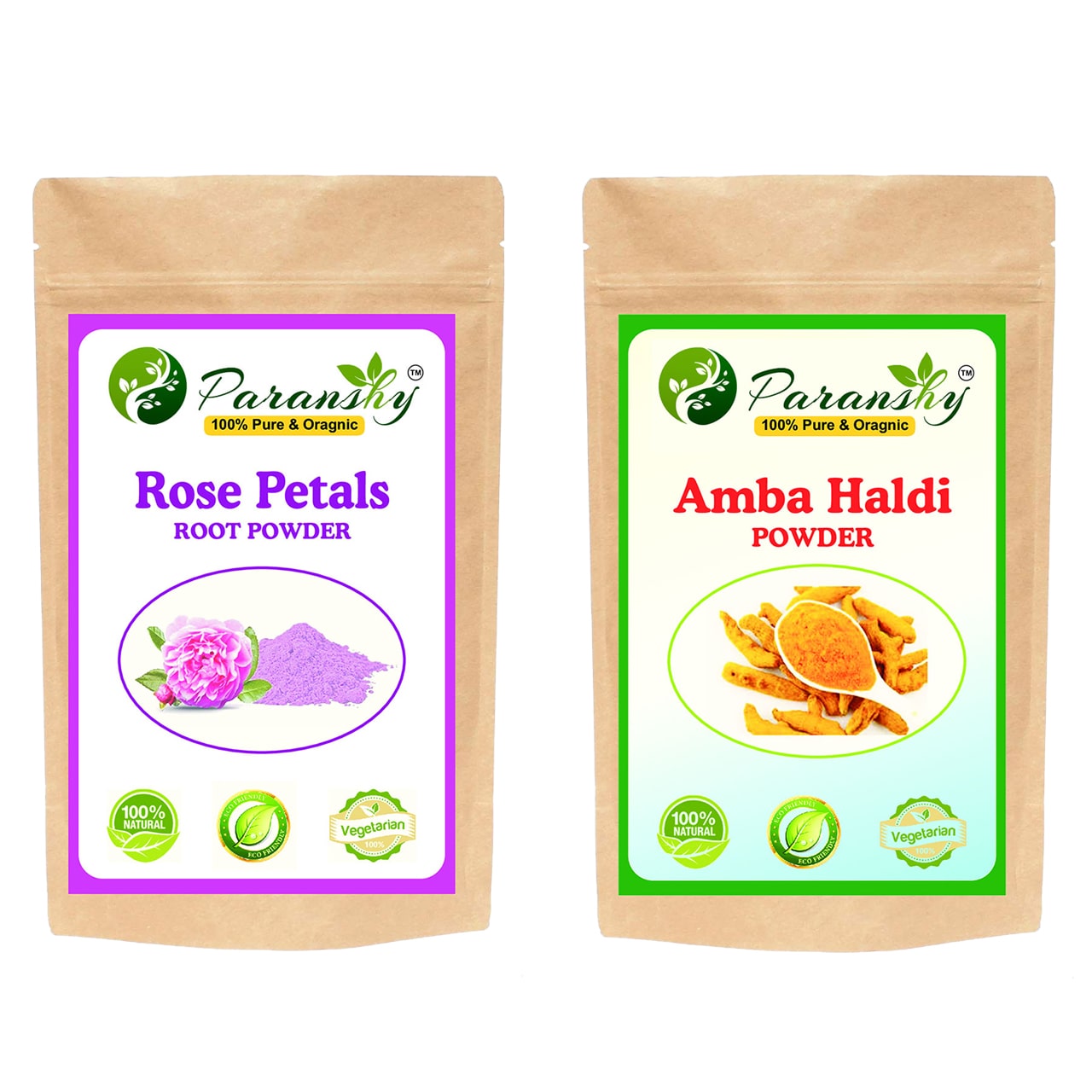 

Paranshy Amba Haldi 200g Rose 200g Powder Face Pack (Pack Of 2)