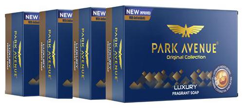 

Park avenue Bathing Soap - Luxury For Men 125 g (Pack of 4)