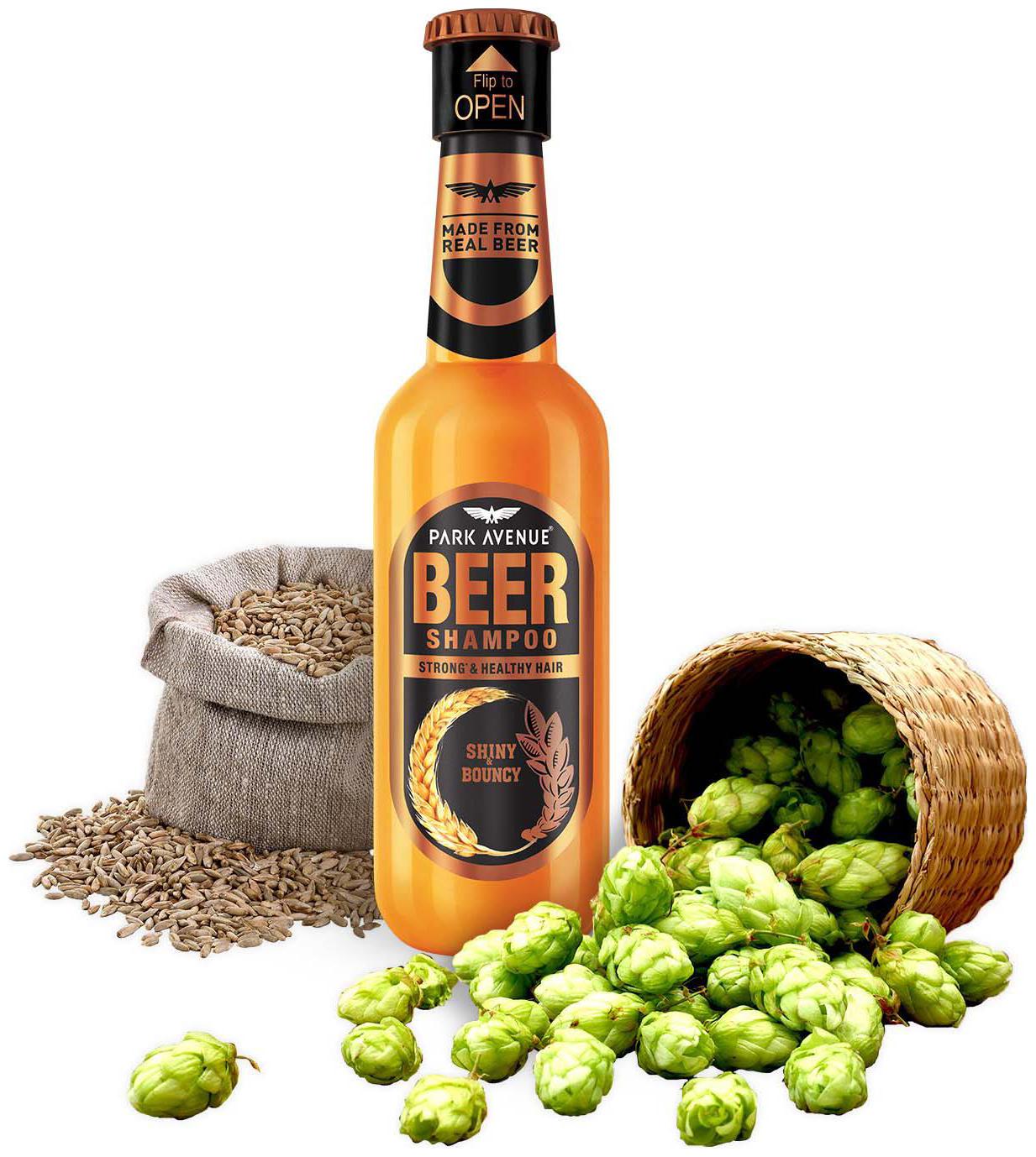 

Park Avenue Shiny Bouncy Beer Shampoo 370 ml