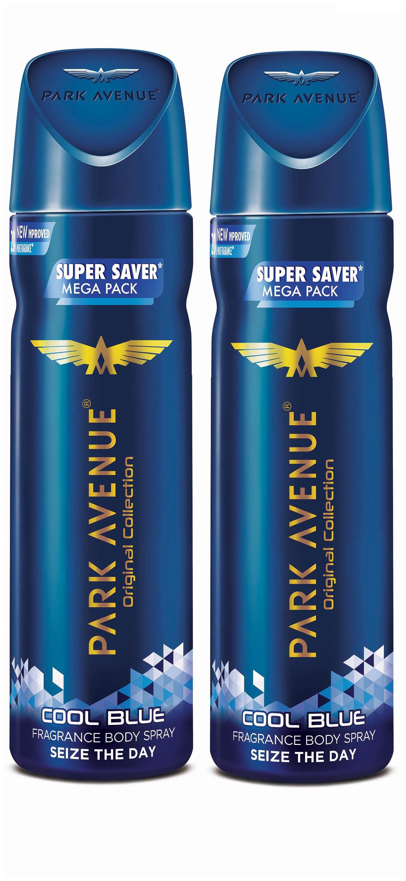 

Park Avenue Mega Pack Original Deo Cool Blue 167 G 250ml (Pack Of 2)