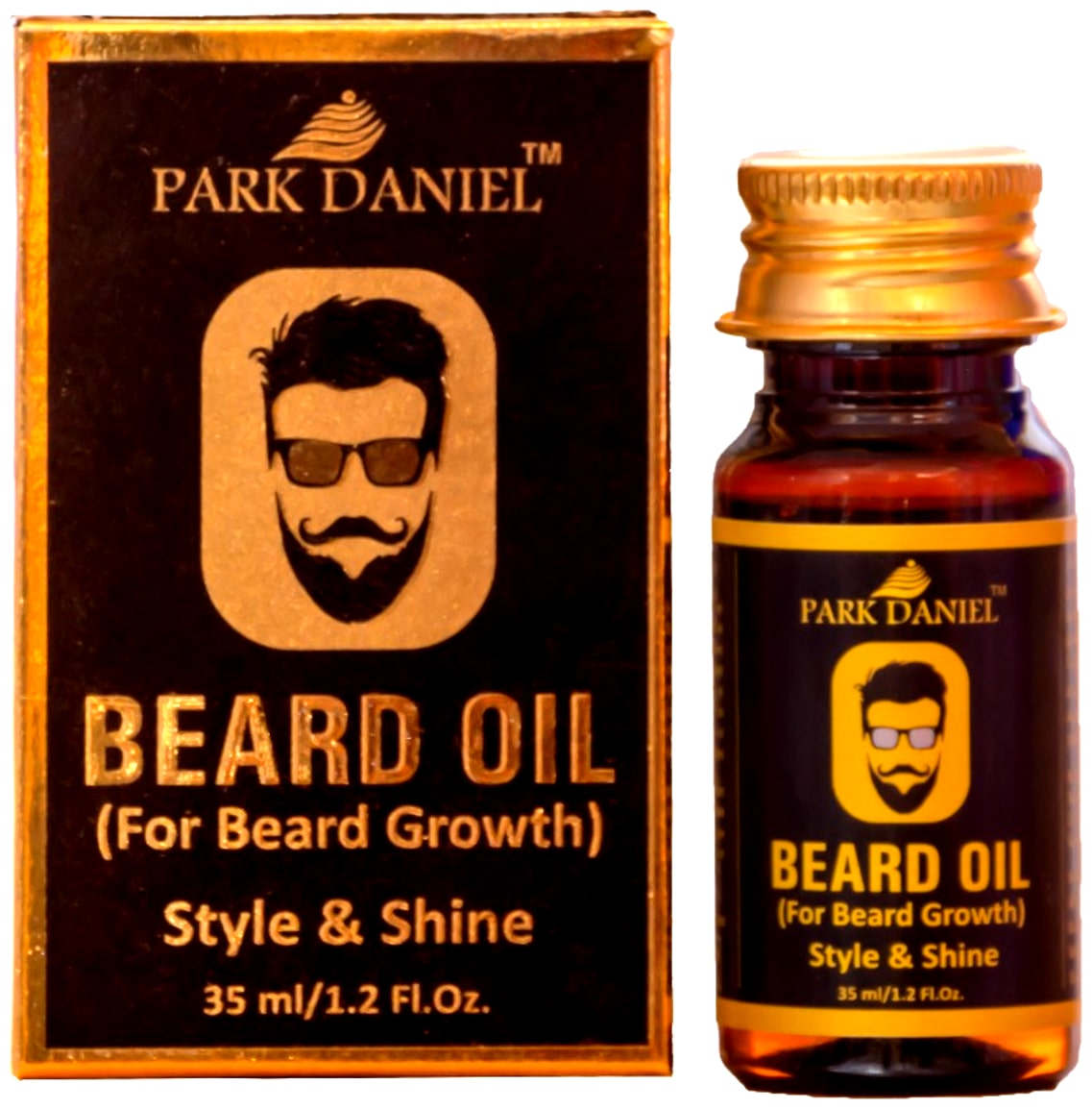 

PARK DANIEL Beard Oil- For Beard Hair Growth (35 ml)
