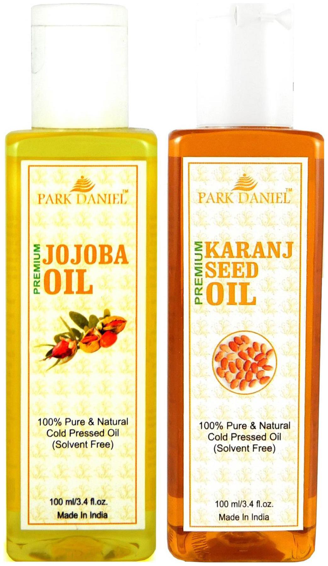 

Park Daniel Premium Karanj Oil And Jojoba Oil Combo Of 2 Bottles Of 100 ml (200 ml )