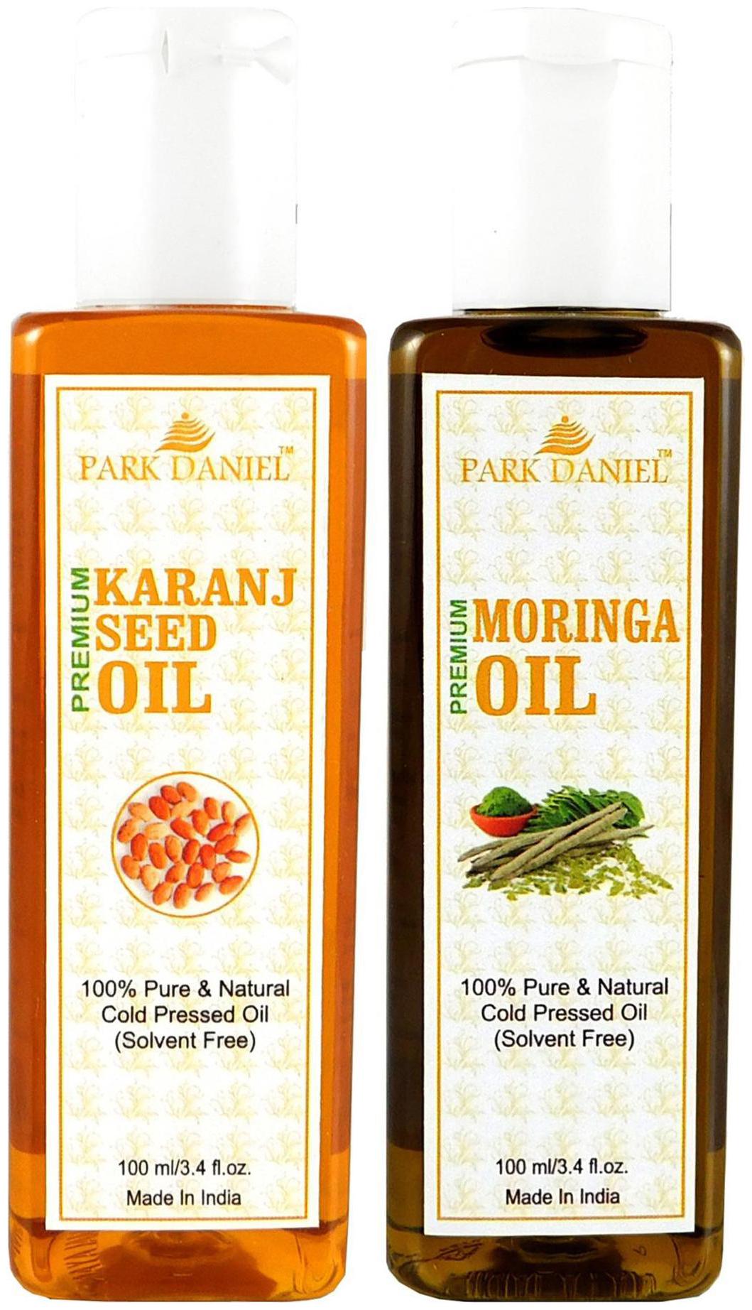 

Park Daniel Premium Karanj Oil And Moringa Oil Combo Of 2 Bottles Of 100 ml (200 ml )