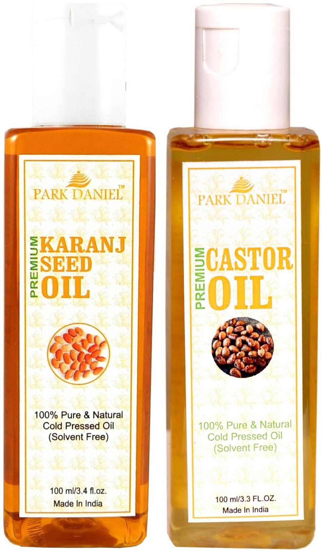 

Park Daniel Premium Karanj Oil And Castor Oil Combo Of 2 Bottles Of 100 ml (200 ml )
