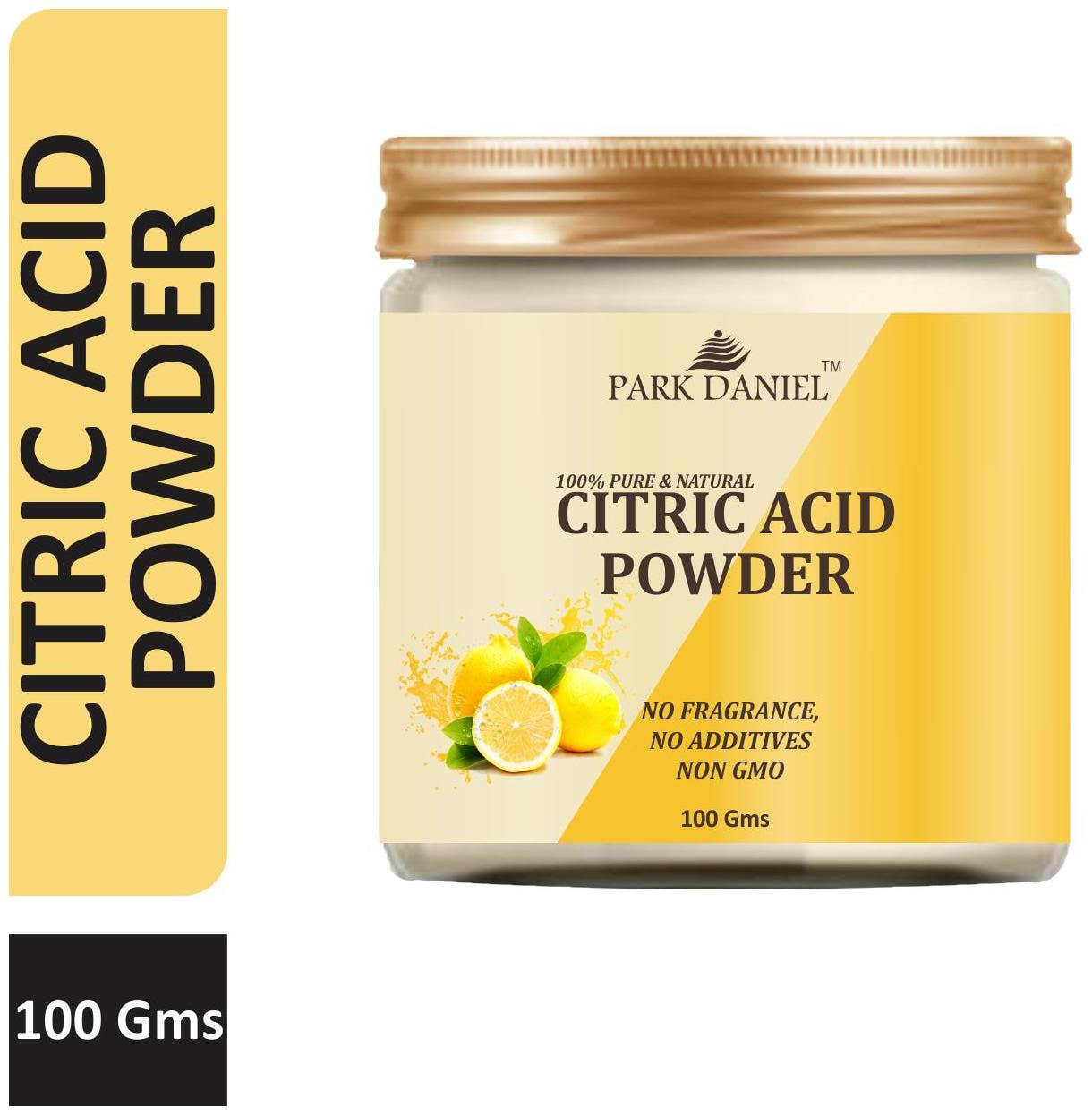 

PARK DANIEL Citric Acid Powder 100 g Pack of 1