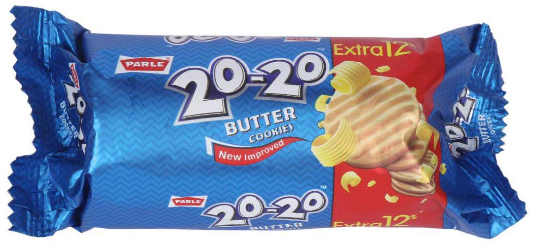 

Parle 20-20 Cookies - Butter 45 g