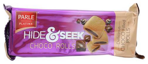 

Parle Biscuits - Hide Seek Choco Rolls 75 g
