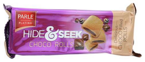 

Parle Biscuits - Hide Seek Choco Rolls 75 g