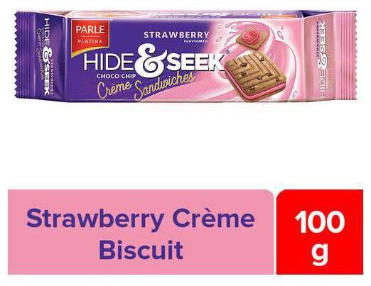 

Parle Creams - Hide Seek Creme Strawberry 100 g
