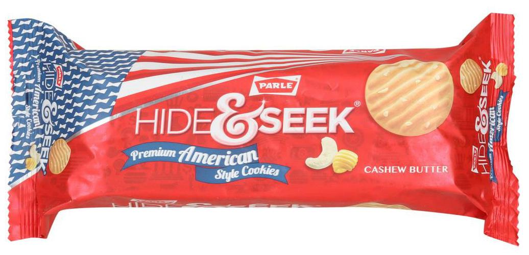 PARLE HIDE & SEEK PRE AME STY CASHEW 150G PACK OF 4