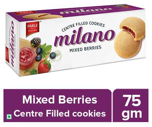 

Parle Milano Centre Filled Mixed Berries 75 g