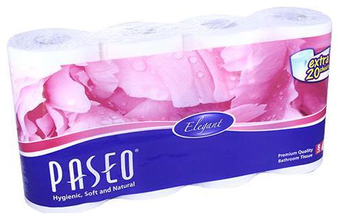 

Paseo Toilet Roll 8 Rolls 3 Ply
