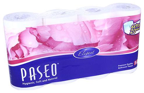 

Paseo Toilet Roll 8 Rolls 3 Ply