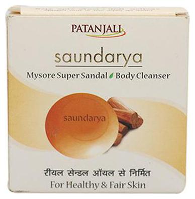 

Patanjali Body Cleanser - Saundarya Sandal 75 g