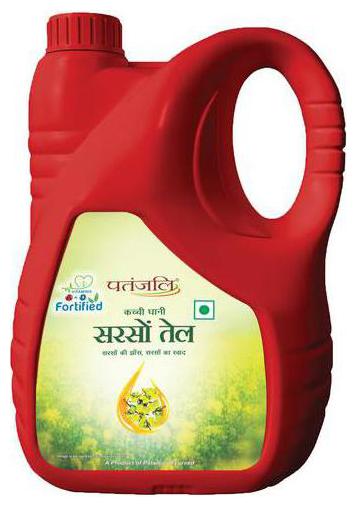 

Patanjali Fortified Mustard Oil 5 L