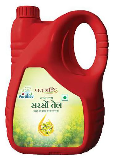 

Patanjali Fortified Mustard Oil 5 L
