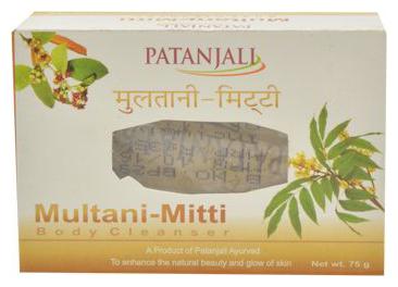 

Patanjali Multani Mitti - Body Cleanser 75 g