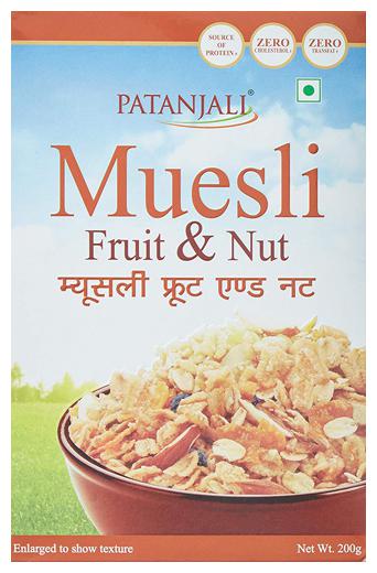 

Patanjali Muesli Fruit Nut 200 g