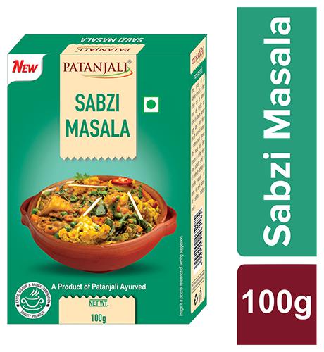 

Patanjali Sabzi Masala 100 g