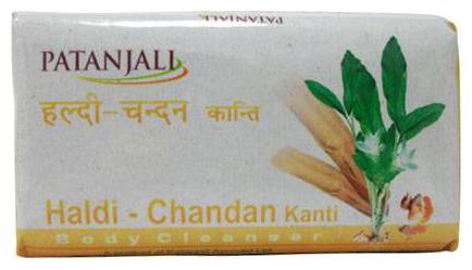 

Patanjali Somya Haldi chandan Kanti - Body Cleanser Soap 75 g