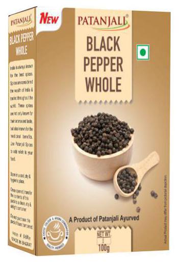 

Patanjali Spice - Black Pepper Whole 100 g