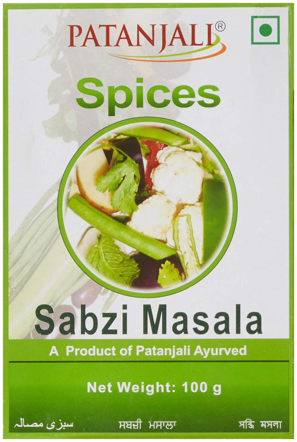

Patanjali Spices - Sabzi Masala 100 g