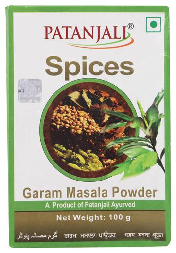 

Patanjali Spices - Garam Masala Powder 100 g