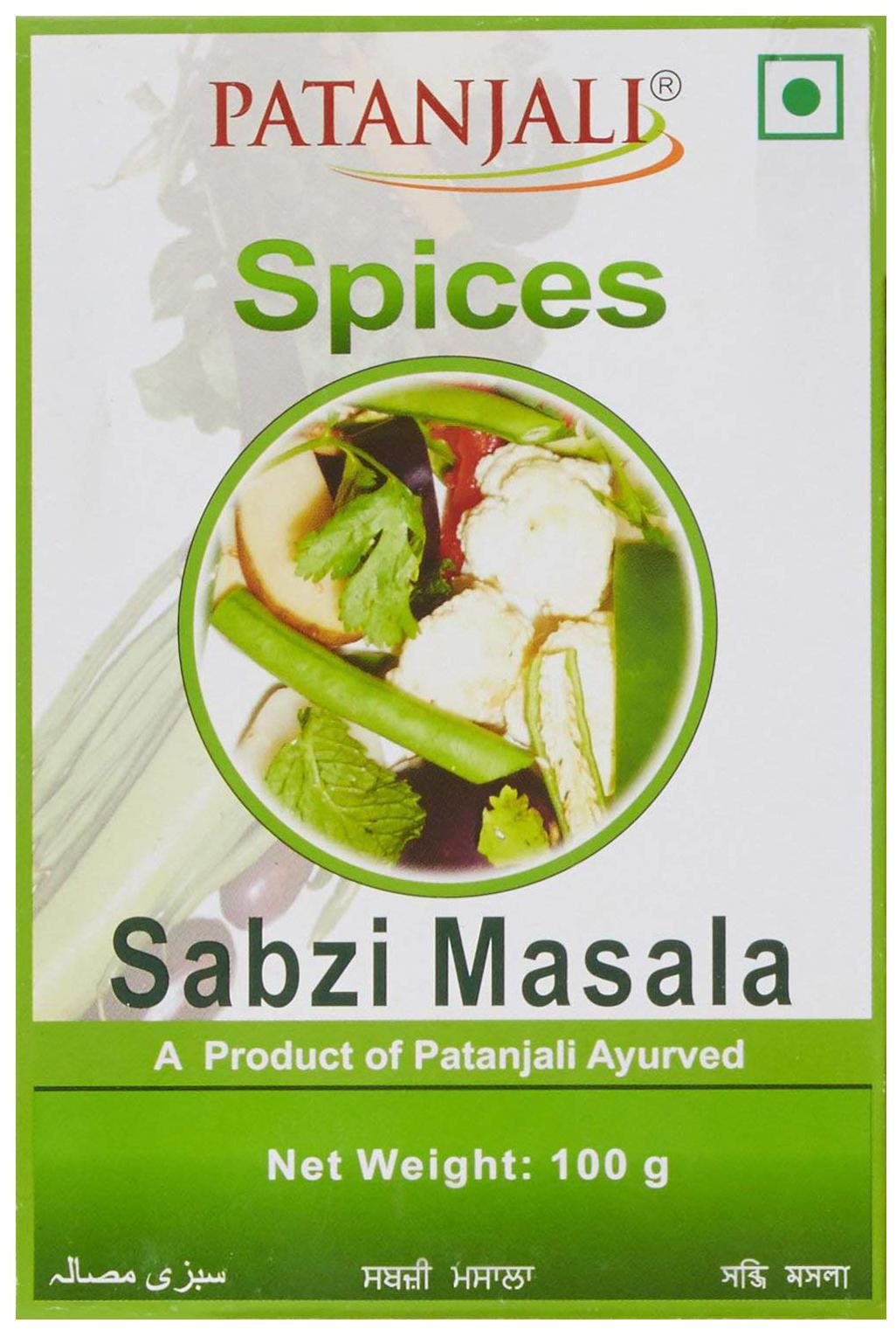 

Patanjali Spices - Sabzi Masala 100 g