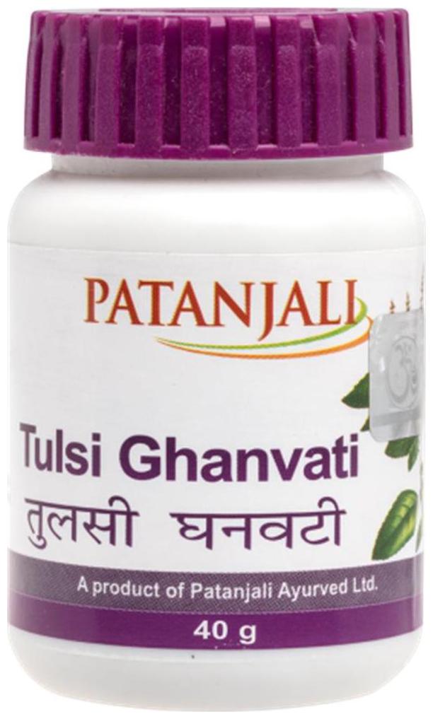 

Patanjali Tulsi Ghan Vati 40 g