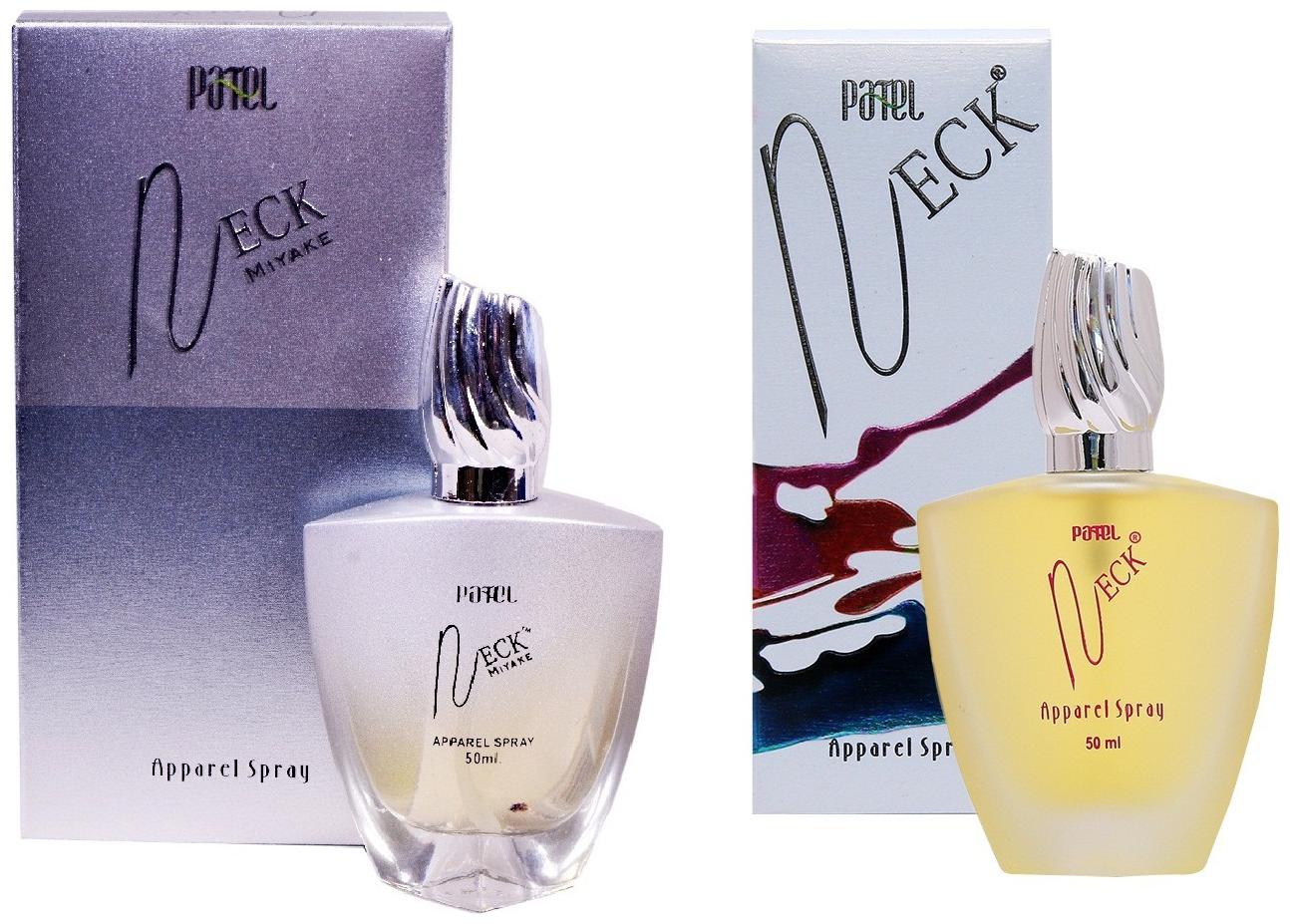 

PATEL PERFUMES NECK MIYAKE-50 ml NECK-50 ml Unisex Apparel Perfume Long Lasting Pack of 2