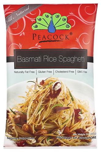 

Peacock Spaghetti - Basmati Rice 200 g