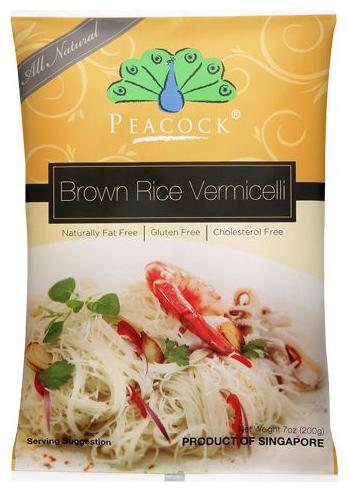 

Peacock Vermicelli - Brown Rice 200 g