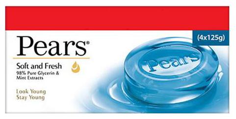 

Pears Bathing Soap - Soft Fresh 500 g
