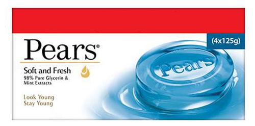 

Pears Bathing Soap - Soft Fresh 500 g