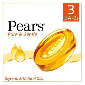 

Pears Bathing Soap - Pure Gentle 75 g 3 Bars FMCG