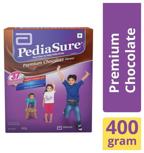

Pediasure Nutritional Powder - Complete Balanced Premium Chocolate 400 g