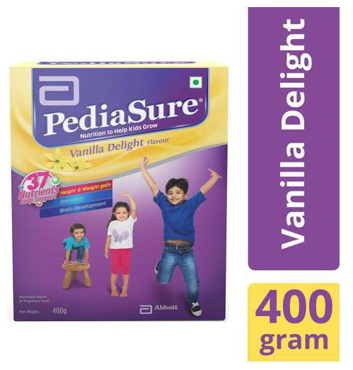 

Pediasure Nutritional Powder Complete Balanced Vanilla Delight 400 g