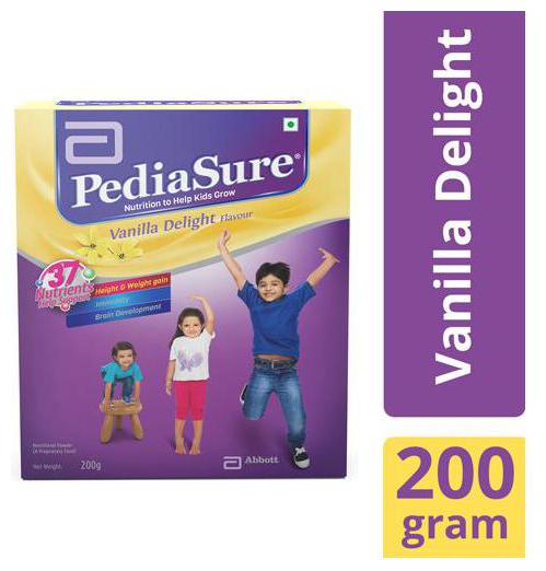 

Pediasure Nutritional Powder - Complete Balanced Vanilla Delight 200 g