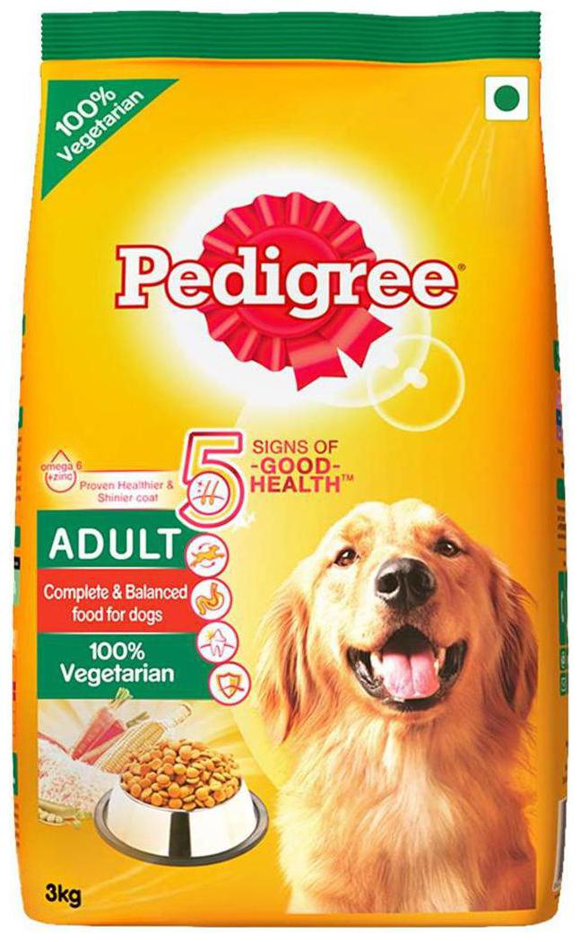 

Pedigree Daily Food for Adult Dogs 100 vegetarian 3 kg