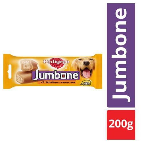 

Pedigree Dog Food Jumbone Adult Dog Treats Chicken And Rice