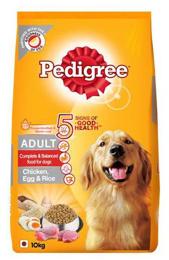 

Pedigree Dog Food - Adult High Protein (Chicken Egg Rice) 10 kg