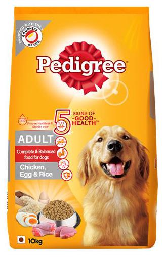 

Pedigree Dog Food - Adult High Protein (Chicken Egg Rice) 10 kg