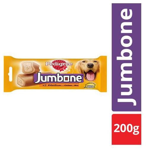 

Pedigree Dog Food Jumbone Adult Dog Treats Chicken And Rice