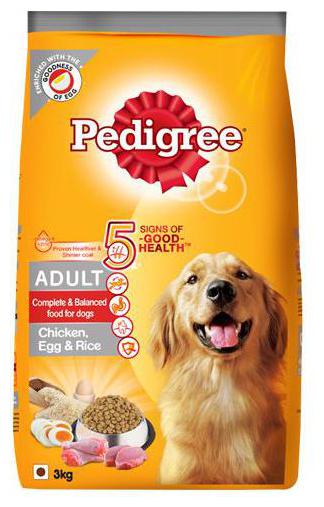 

Pedigree Dog Food - Adult High Protein (Chicken Egg Rice) 3 kg