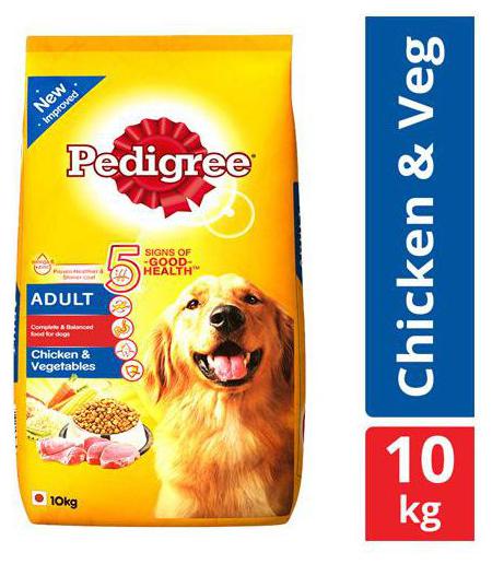 

Pedigree Dry Dog Food - Chicken Vegetables for Adult Dogs 10 kg