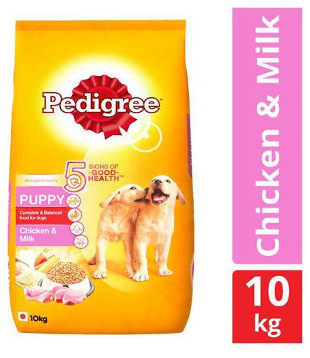 

Pedigree Dry Dog Food - Chicken Milk For Puppy 10 kg