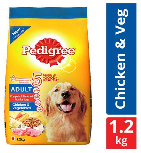 

Pedigree Dry Dog Food - Chicken Vegetables For Adult Dogs 1 2 kg