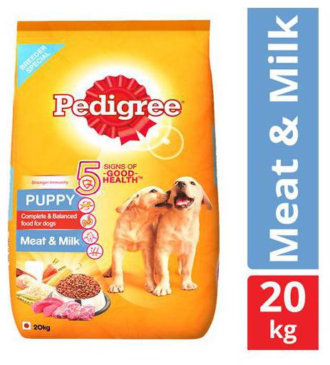 

Pedigree Dry Dog Food - Meat Milk for Puppy 20 kg